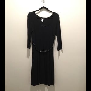 Black light sweater dress